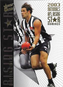 2004 Select Ovation - 2003 AFL Rising Star Nominee #RSN17 Richard Cole Front